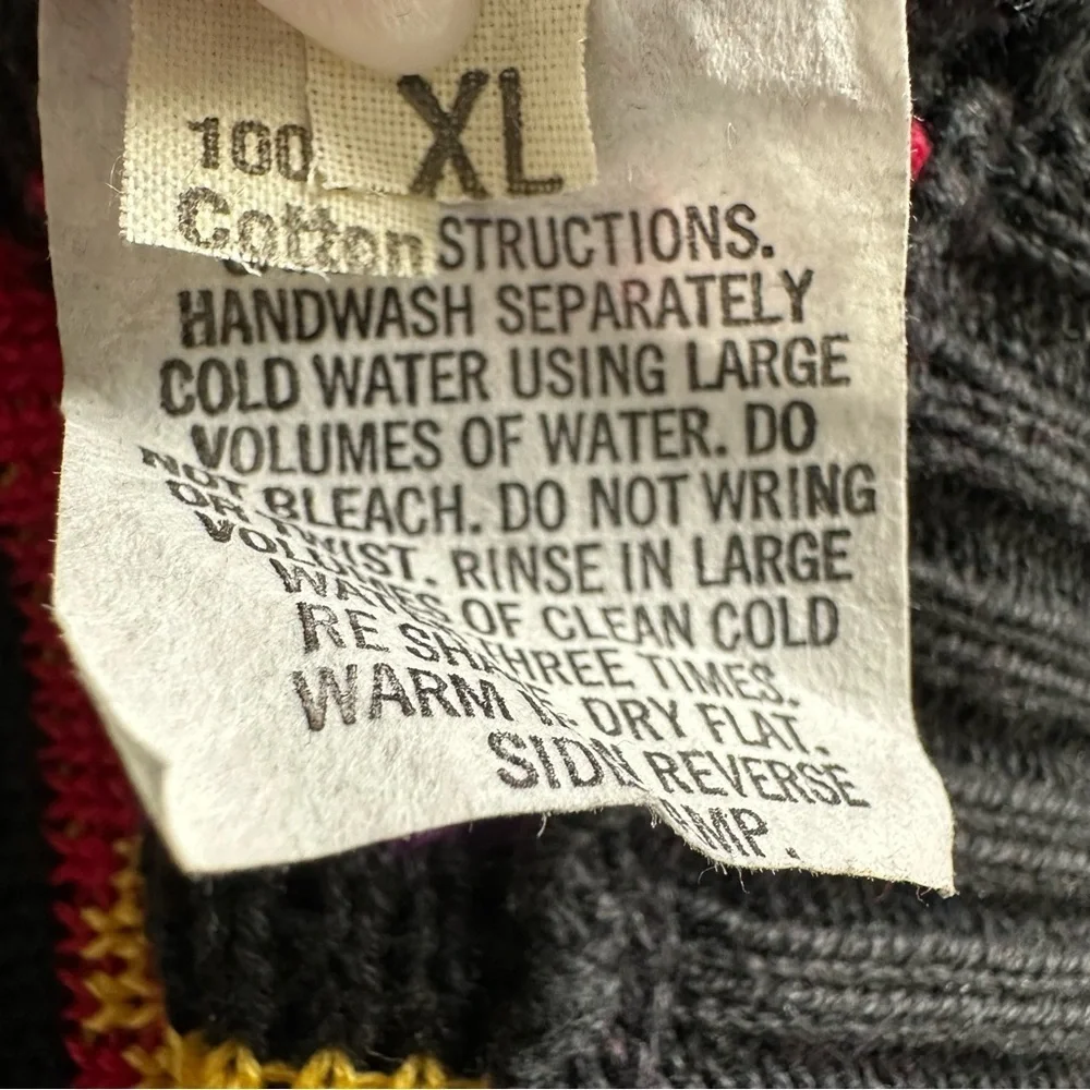 KALAROO AUSTRALIA COOGI Style Crewneck Sweater SZ XLarge Hip Hop Vtg 80’s 90’s